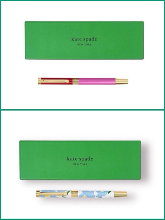 kate spade Other - Kate Spade Floral Or Red Ballpoint Pen- You Choose